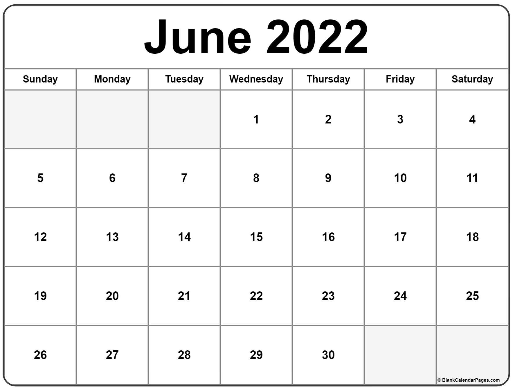 Take June 2022 Football Calendar