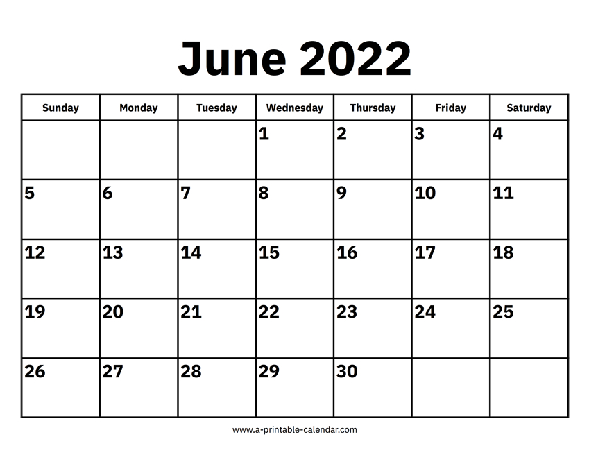 Take Lunar Calendar June 2022