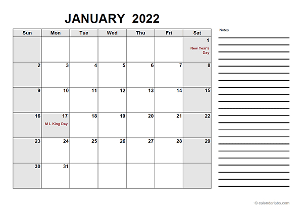 Take March 2022 Calendar Nz