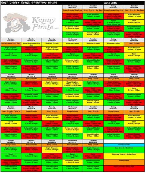 Take May 2022 Disney Crowd Calendar