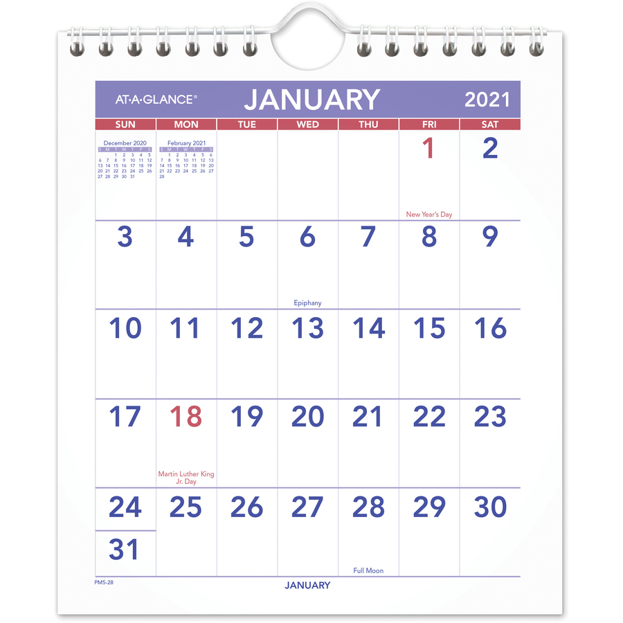 Take Month At A Glance Calendar Free