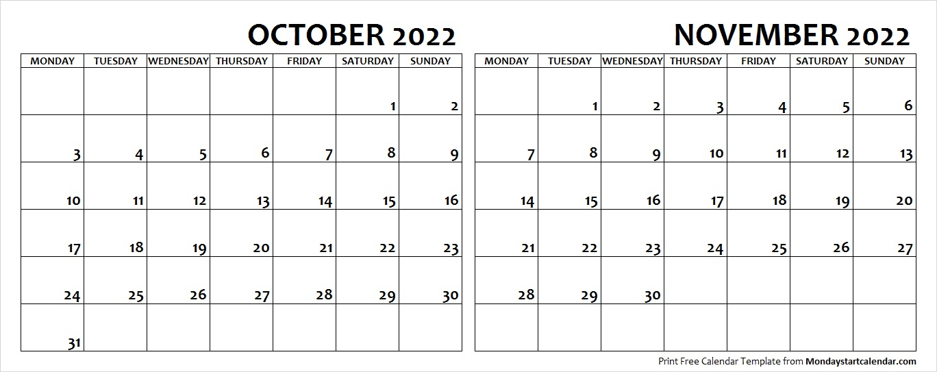 Take November December 2022 Calendar