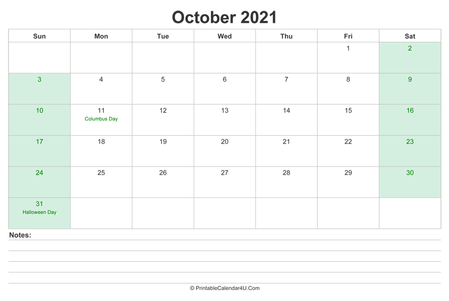 Take October 7 2022 Calendar
