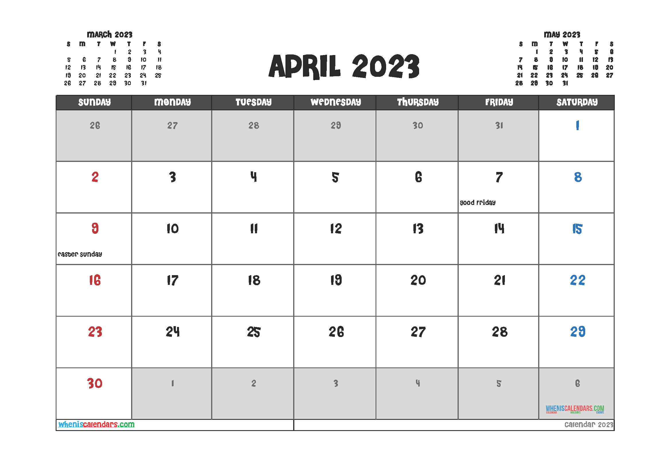 Take Printable Calendar April 2022 To March 2023