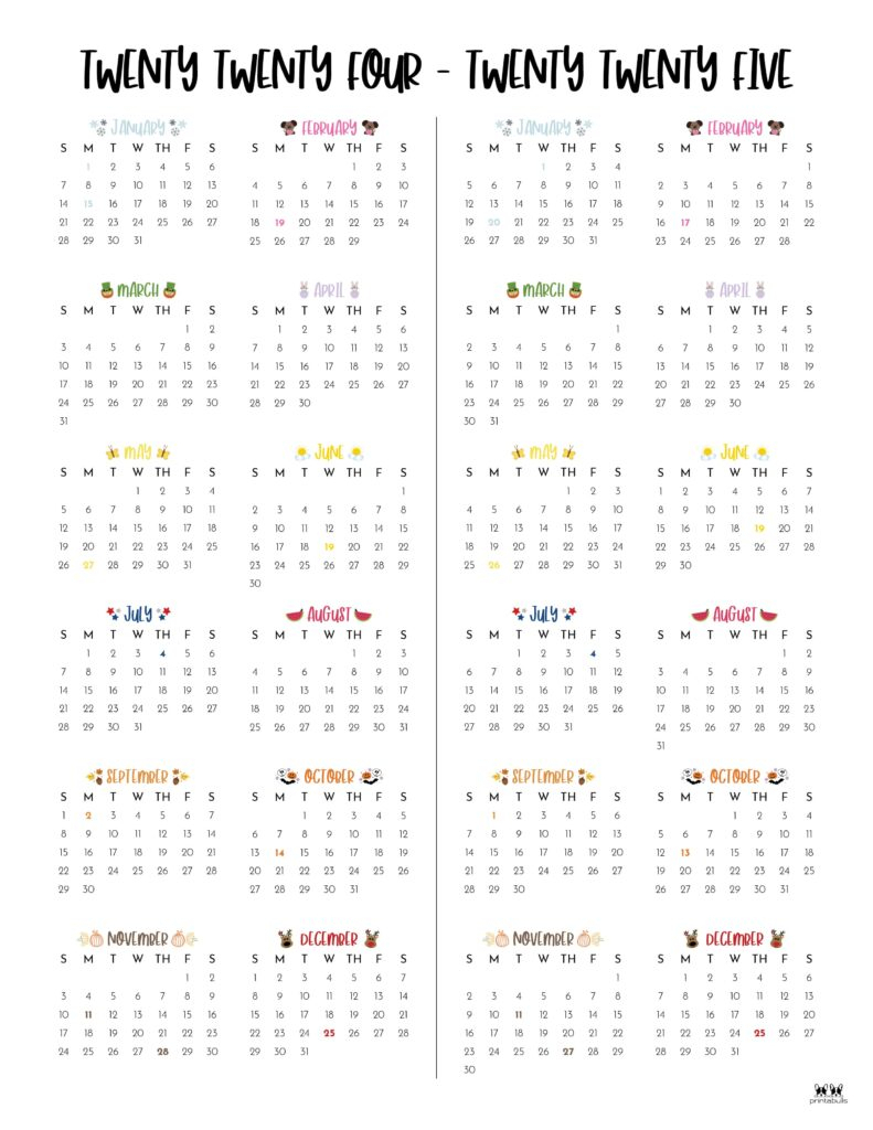 Catch 1 Page 8.5 By 11 With 2 Years Calendar