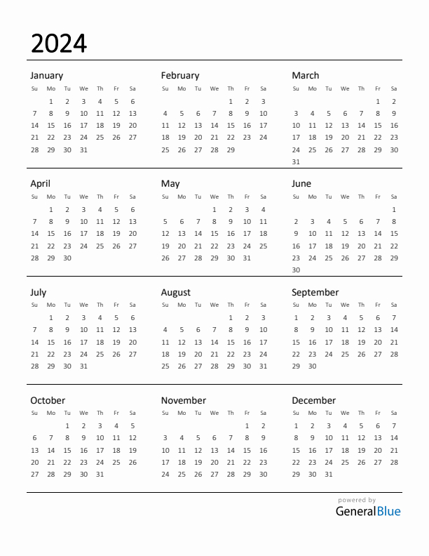 Get 1 Page 8.5 By 11 With 2 Years Calendar